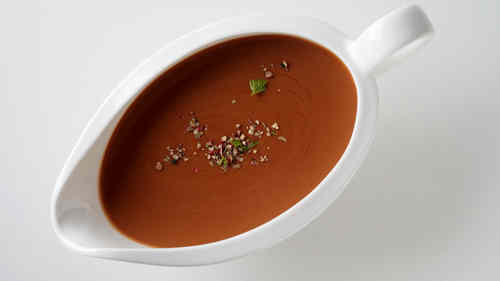 Gravy at Ideal Fish & Chips, Bromsgrove